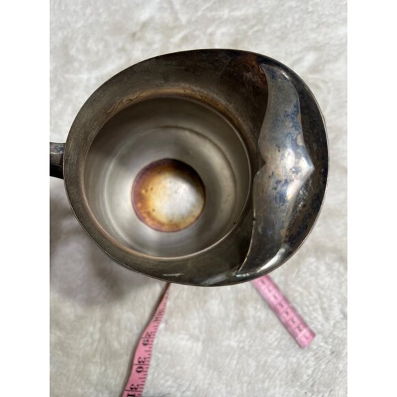 FB Rogers Silver Plated Footed beverage Creamer Pitcher - Picture 6 of 10
